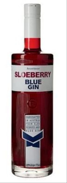 Image sur Reisetbauer Sloeberry Blue Gin 28° 0.7L